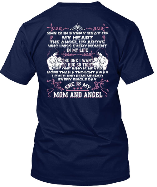 She Is My Mom And Angel T Shirt, I Love Mom T Shirt