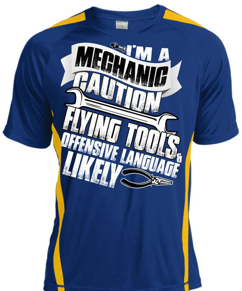 I'm A Mechanic T Shirt, Flying Tools T Shirt, Cool Shirt