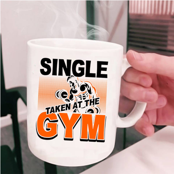 Funny Gymnast Coffee Mug, Single Taken At The Gym Cup