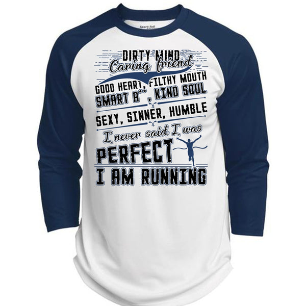I Am Running T Shirt, I Love Running T Shirt, Awesome T-Shirts  (Polyester Game Baseball Jersey)