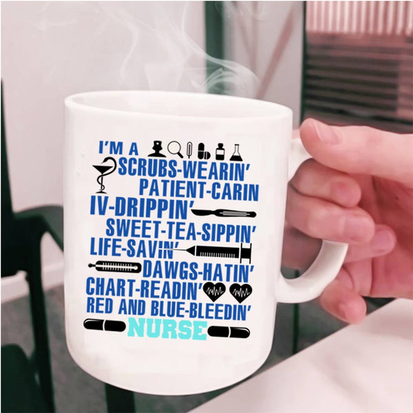 Funny Nurses Coffee Mug, I'm A Nurse Cup
