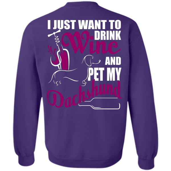 Pet My Dachshund T Shirt, I Love Dachshund Sweatshirt