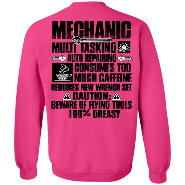 I Love Mechanic T Shirt, Mechanic Multitasking Sweatshirt