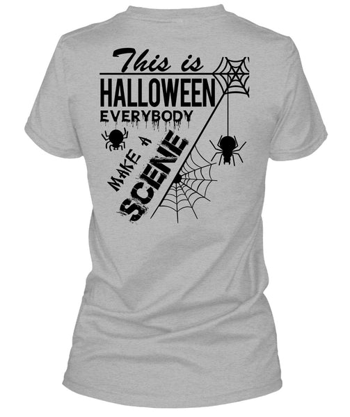 This Is Halloween Everybody Make A Scene T Shirt, Wait For Halloween T Shirt