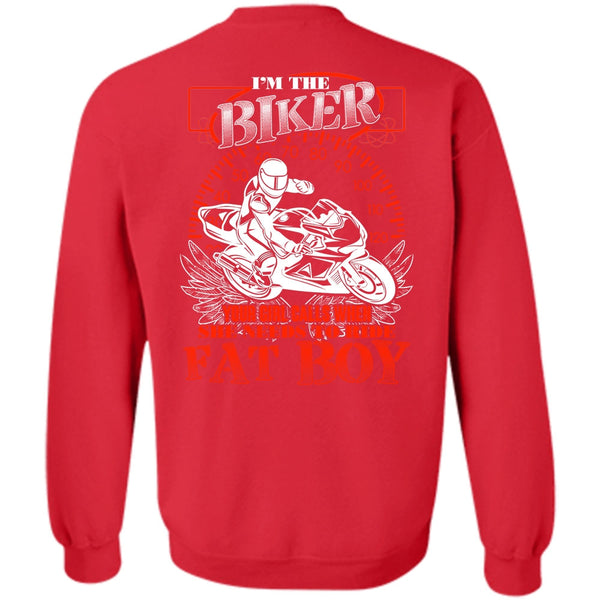 Ride Fat Boy T Shirt, I Love Biker Sweatshirt