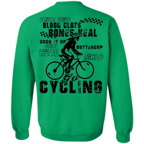 Being A Biker T Shirt, Only Real Girl Cycling Sweatshirt