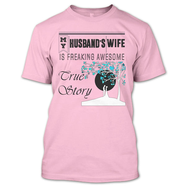 My Husband's Wife T Shirt, Coolest Wife T Shirt