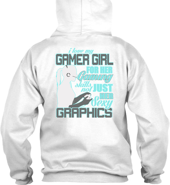 I Love My Gamer Girl T Shirt, I Love Gaming T Shirt