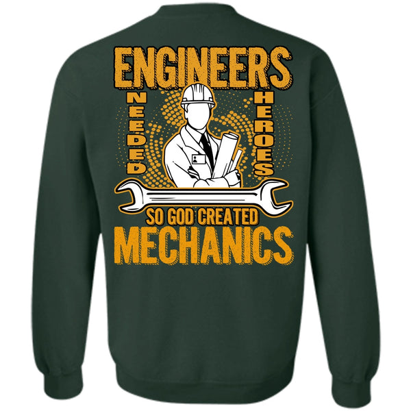I Love Mechanic T Shirt, Engineers Sweatshirt