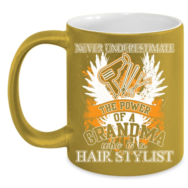 Grandma Is A Hairstylist Coffee Mug, Funny Hairstylist Coffee Cup