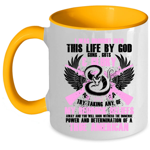 Cool Gift For my Friends Coffee Mug, Power Of A True American Accent Mug