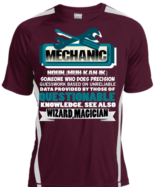 Being A Mechanic T Shirt, Wizard Magician T Shirt, Cool Shirt