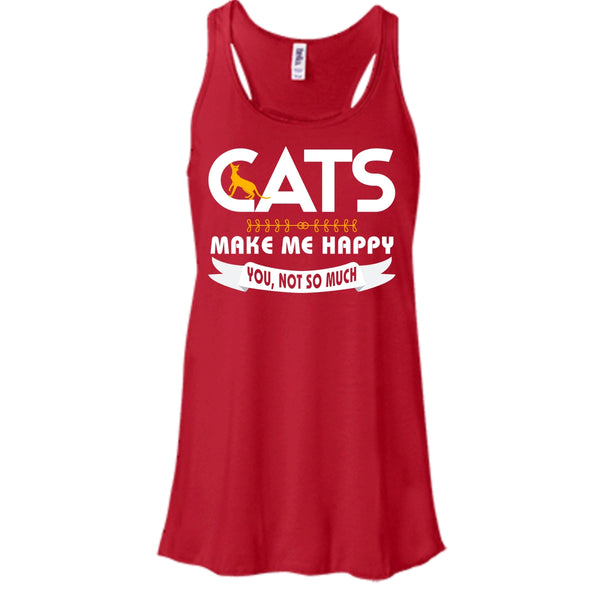 Cats Make Me Happy Shirt, You Not So Much Shirt