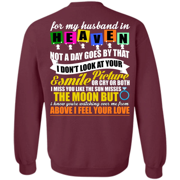 Smile Picture T Shirt, I Love Husband Sweatshirt