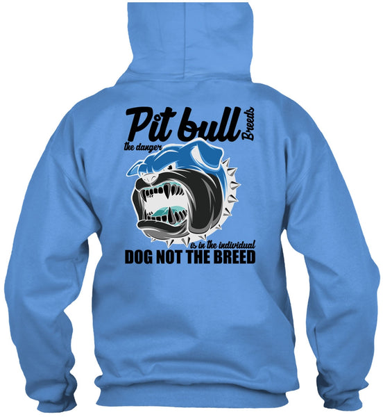 Pit Bull Breeds The Danger T Shirt, I Love Pit Bull T Shirt