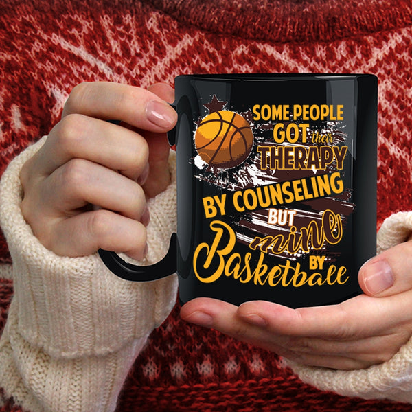 Basketball Coffee Mug, Cool Sporty Coffee Cup