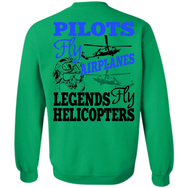 I Love Pilot T Shirt, Pilots Fly Airplanes Sweatshirt