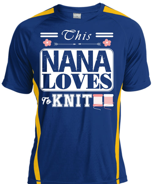 This Nana Loves To Knit T Shirt, Mother's Day T Shirt, Favorite T Shirt