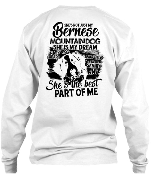 My Bernese Mountain Dog T Shirt, I Love Hiking T Shirt