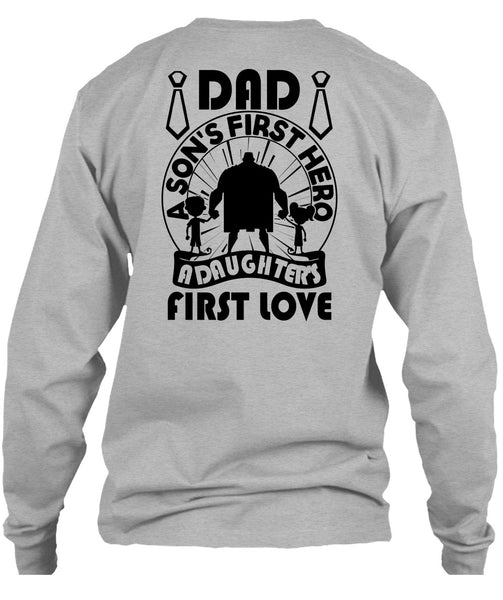 Dad A Son's First T Shirt, I Love Papa T Shirt