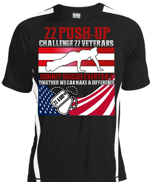 A black t-shirt with the shopify logo