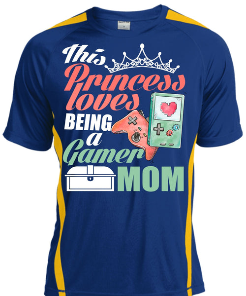 This Princess Loves T Shirt, Being A Gamer Mom T Shirt, Cool Shirt