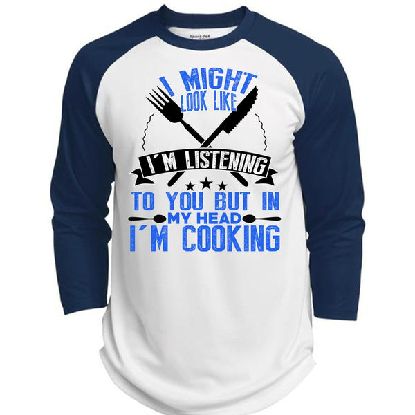 I'm Cooking T Shirt, I Love Cooking T Shirt, Awesome T-Shirts  (Polyester Game Baseball Jersey)
