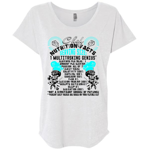 Chef Nutrition Facts T Shirt, I Love Cooking T Shirt, Awesome T-Shirts