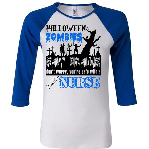 Halloween Zombies Eat Brains T Shirt, Wait For Halloween T Shirt, Awesome T-Shirts