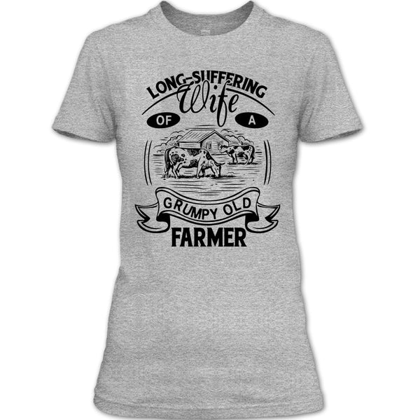 Long-Suffering Wife T Shirt, Coolest Grandpa T Shirt