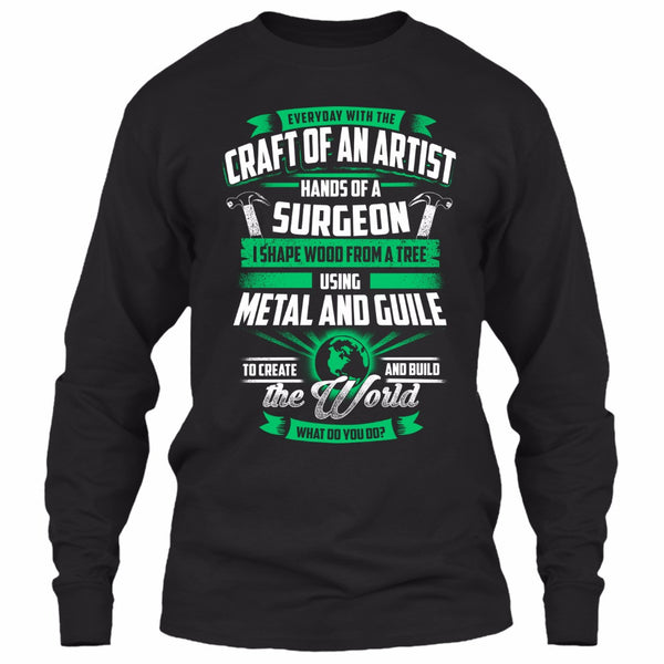 A black t-shirt with the shopify logo