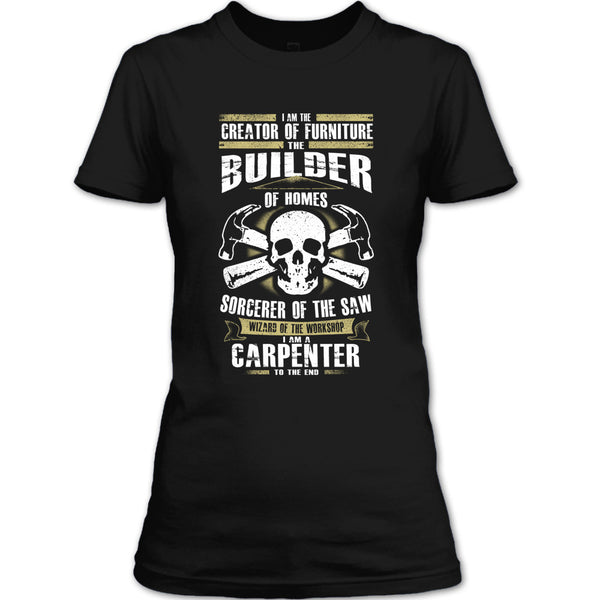 A black t-shirt with the shopify logo