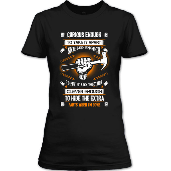 A black t-shirt with the shopify logo