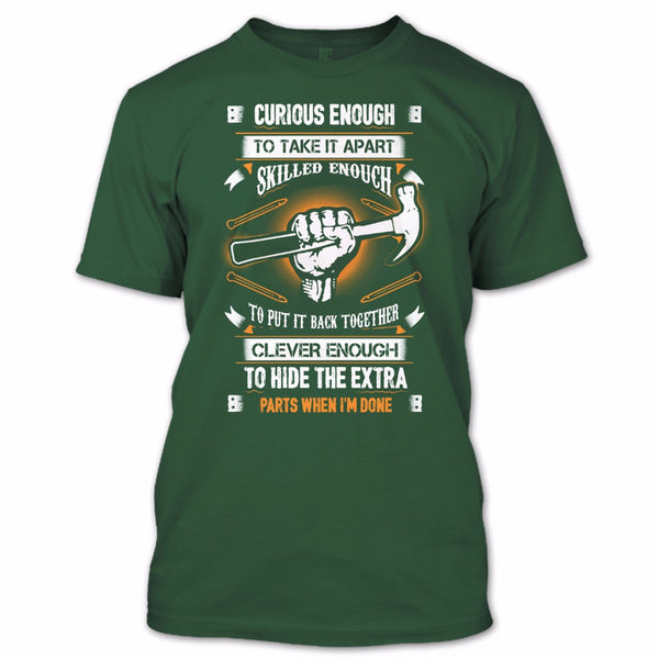 A black t-shirt with the shopify logo