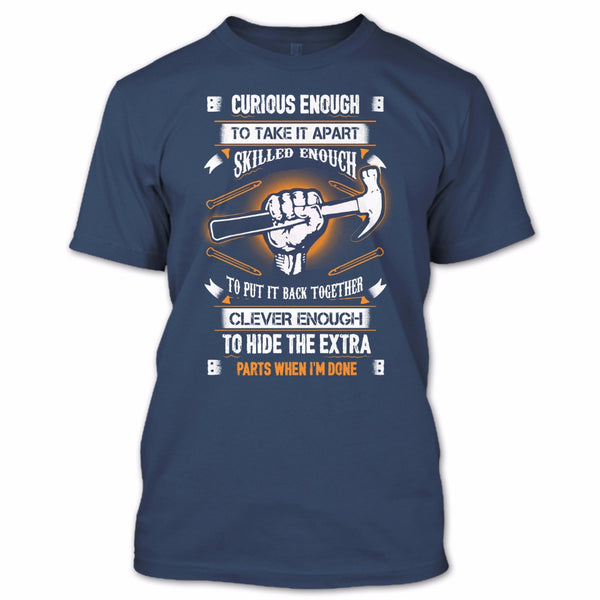 A black t-shirt with the shopify logo