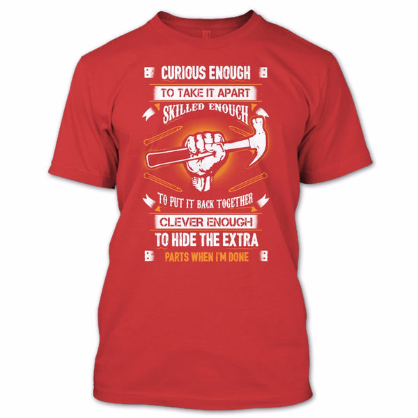 A black t-shirt with the shopify logo