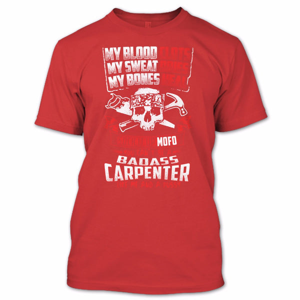 A black t-shirt with the shopify logo