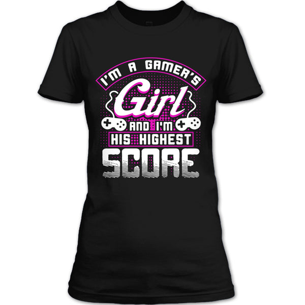 A black t-shirt with the shopify logo