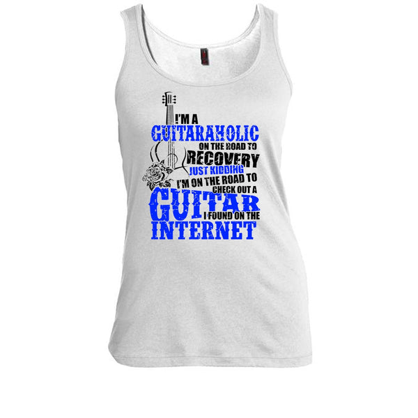 I'm A Guitaraholic T Shirt, Coolest Guitaraholic Tank Top