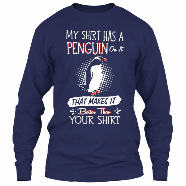 A black t-shirt with the shopify logo