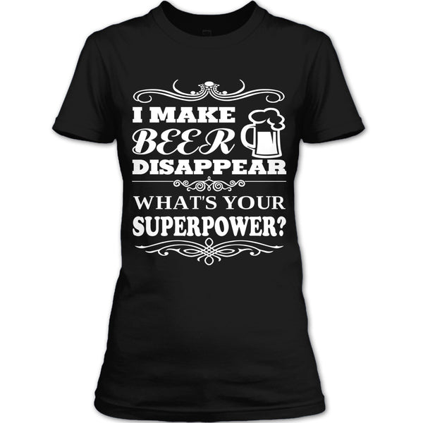 A black t-shirt with the shopify logo