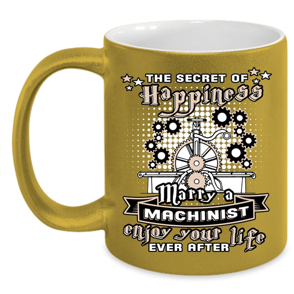 Marry A Machinist Coffee Mug, I Love Machinist Coffee Cup
