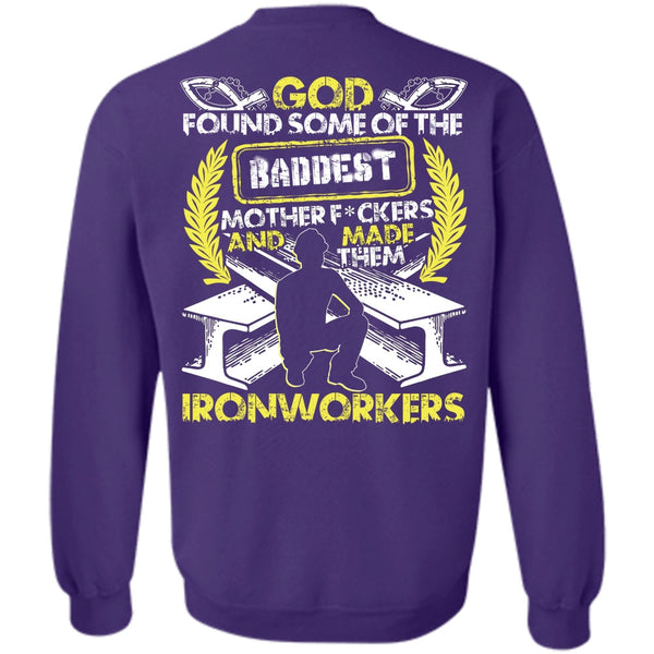 Baddest Mother T Shirt, I Love Ironworker Sweatshirt