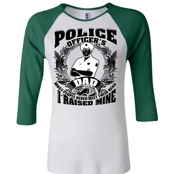 Police Officer's Dad T Shirt, I Love Police T Shirt, Awesome T-Shirts