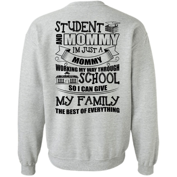 I Love School T Shirt, Student And Mommy Sweatshirt
