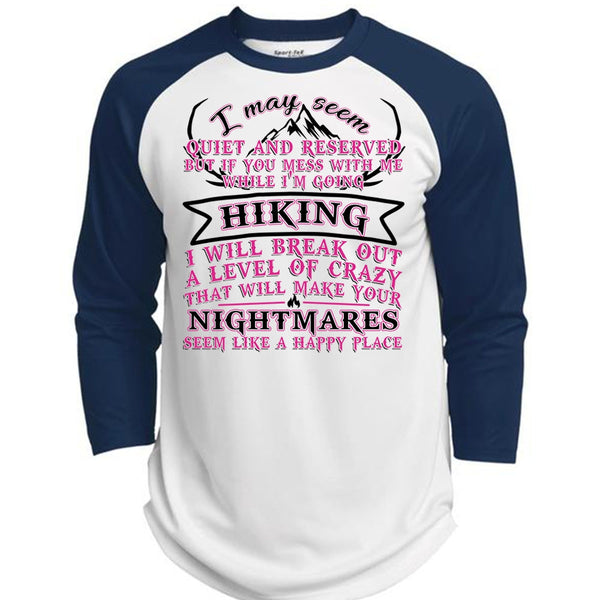 I'm Going Hiking T Shirt, I Love Hiking T Shirt, Awesome T-Shirts  (Polyester Game Baseball Jersey)