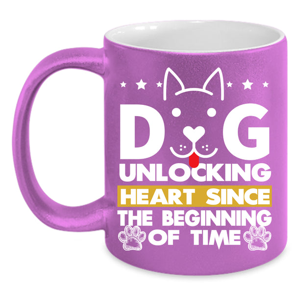Dog Unlocking Coffee Mug, Cute Gift For Dog Lover Coffee Cup