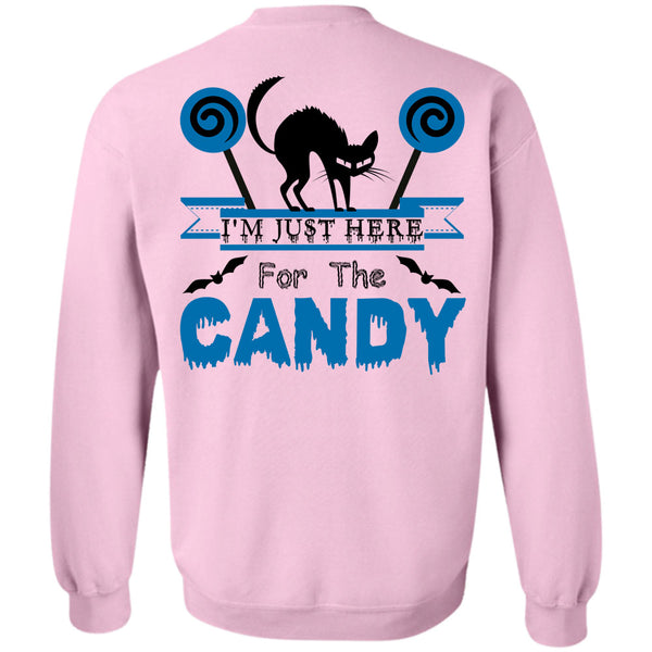 Wait For Halloween T Shirt, I'm Just Here For The Candy Sweatshirt