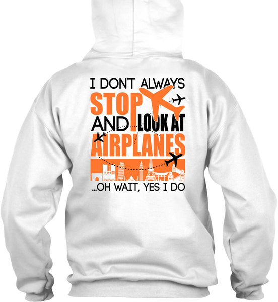 Look At Airplanes T Shirt, I Love Aiplanes T Shirt