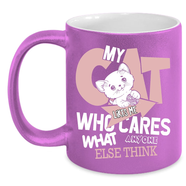 My Cat Like Me Coffee Mug, Lovely Cats Coffee Cup